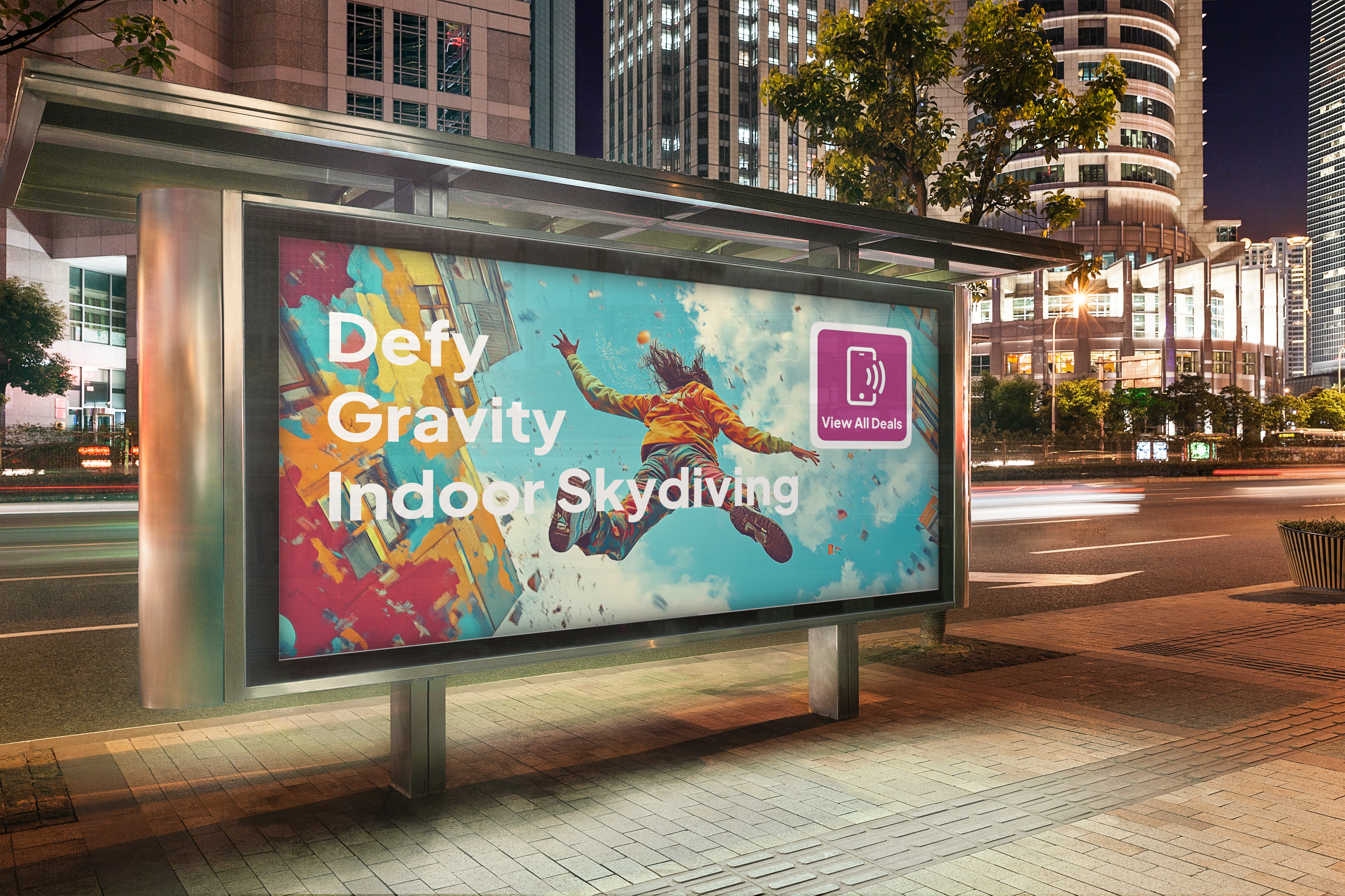 Max Smart Sticker – Indoor Skydiving – View All Deals