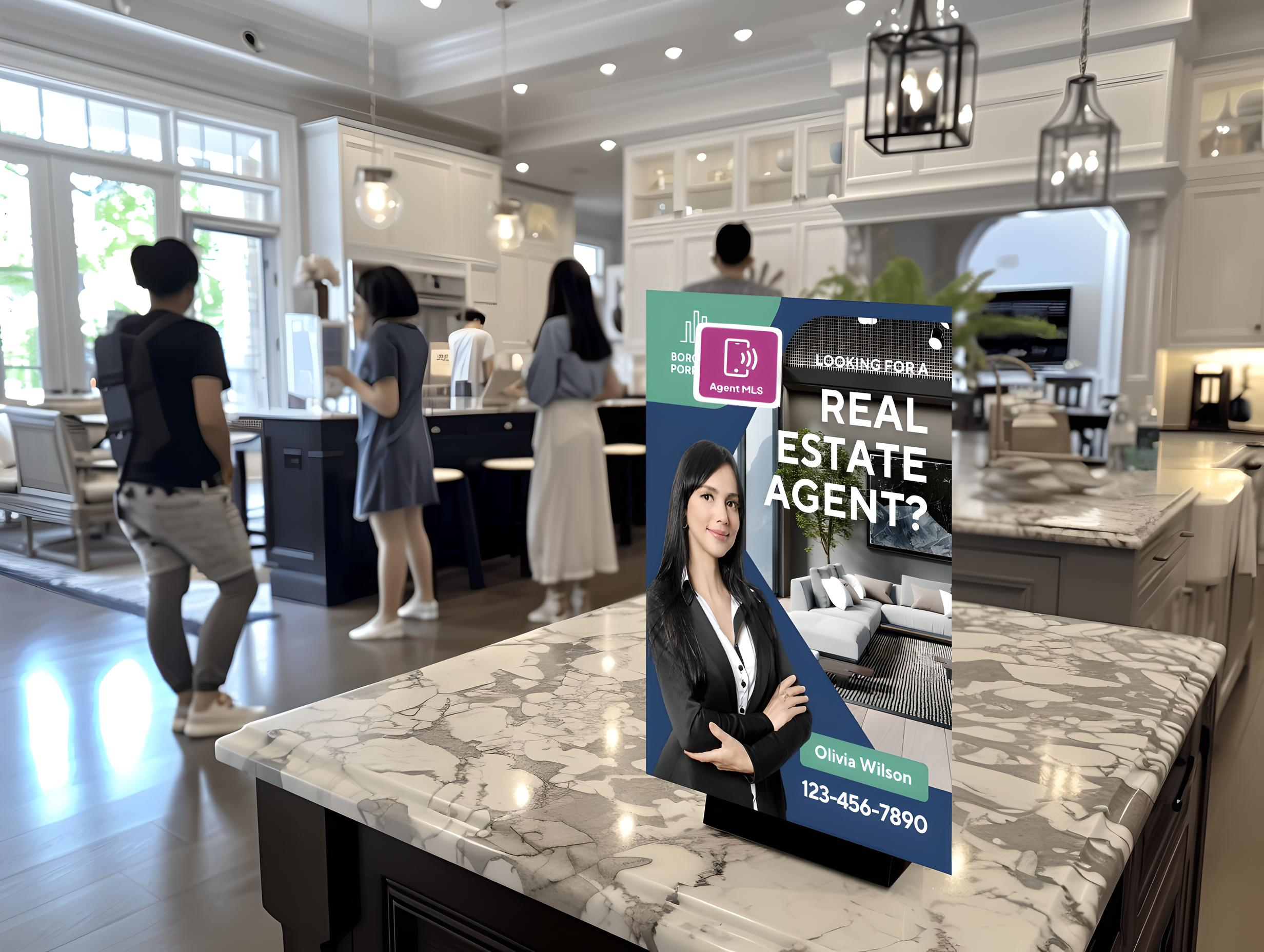 Mini Smart Sticker- Real Estate Agent – Agent MLS