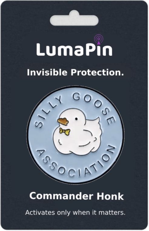 Commander Honk — LumaPin Edition